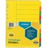 Marbig Manilla Bright Dividers (A4) (10 Tab)