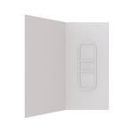 Stein 1000 x 1000 x 2000mm White 2-Sided Side Moulded Wall Shower Liner 