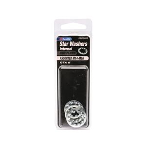 Zenith M14-M16 Zinc Plated Assorted Internal Star Washer - 6 Pack