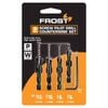 Frost 5 Piece HSS Quickbit Countersink Drill Set