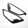 Matte Black Headlight Covers For Isuzu D-max 2020-2024