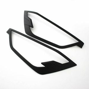 Matte Black Headlight Covers For Isuzu D-max 2020-2024