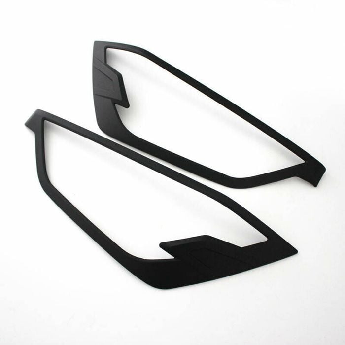 Matte Black Headlight Covers For Isuzu D-max 2020-2024
