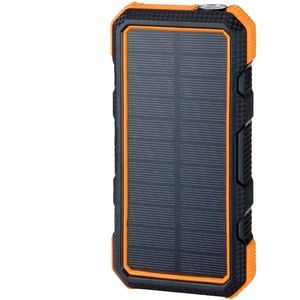 Maxxlee 20000mAh Qi Wireless Charger Solar Power Bank Orange
