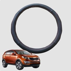 Steering Wheel Cover for Kia Sportage 2005-2010 (KM) 38CM | Circle