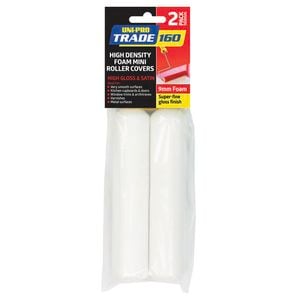 UNi-PRO Trade 160mm High Density Foam Roller Cover 2 Pack 9mm Nap