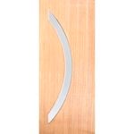 Woodcraft 2040 x 820 x 40mm Entrance Door St Clair Frosted Glass SD01