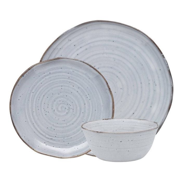 Ecology Ottawa 12 Piece Stoneware Dinner Set Orchid 27X27X3cm