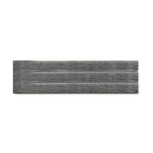 Pioneer 600 x 75mm 2m Charcoal Timberlook Reinforced Concrete Panel