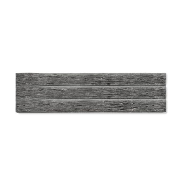 Pioneer 600 x 75mm 2m Charcoal Timberlook Reinforced Concrete Panel