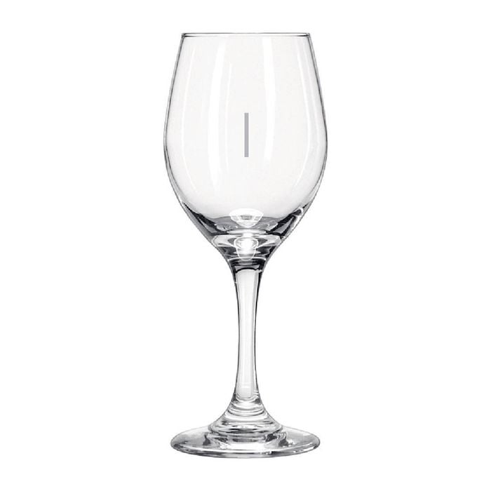 Libbey Perception Wine Glasses Vertical Pour Line 325ml 12 Pack Drinkware Tableware Glassware