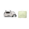 NNEOBA Infrared Camping Stove Gas Burner with Carry Box White