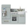 Teamson Kids Little Chef Charlotte Modern Modular Play Kitchen Gray/Gold