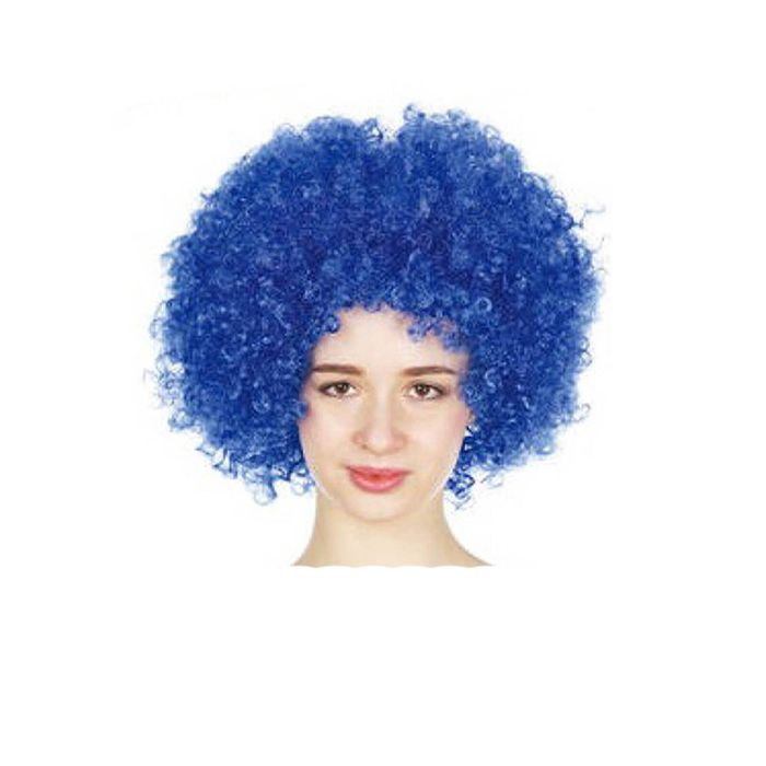 JD Party Afro Wig Blue Kids Costume Accessory Dress Up