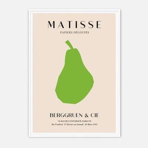 Galrie Vintage Henri Matisse - Papiers Découpés Art Print, White Frame, A1 60 x 84cm (23 x 33inch)