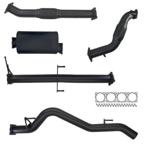 Ignite Exhausts Turbo Back For Mitsubishi Mn Triton 2.5l 3" Cat & Muffler 409 Stainless Steel