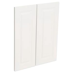 Kaboodle Gloss White Heritage Corner Wall Cabinet Doors - 2 Pack