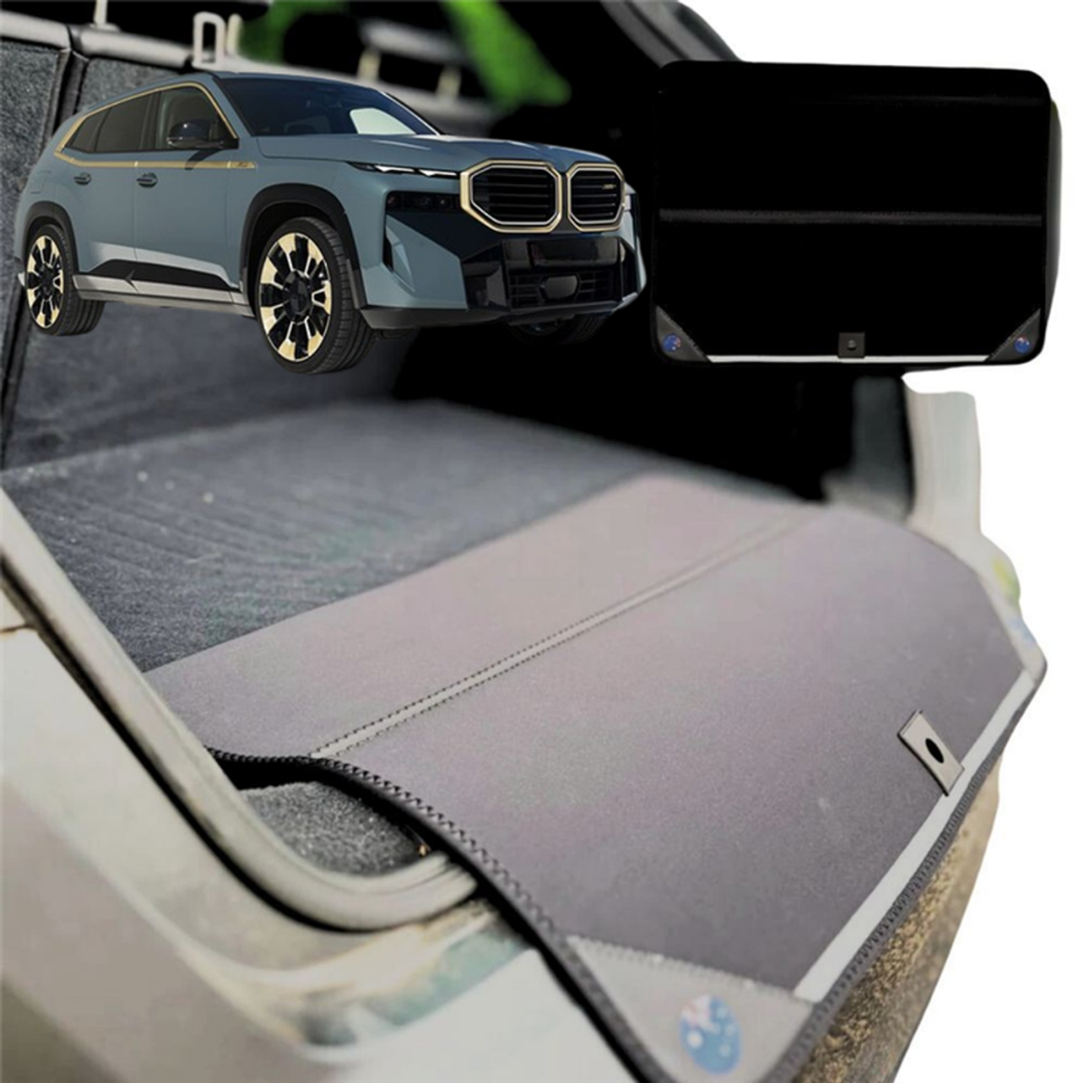 Rear Cargo Boot Bumper Protector for BMW XM 2023 - Current (G09) - XL ...