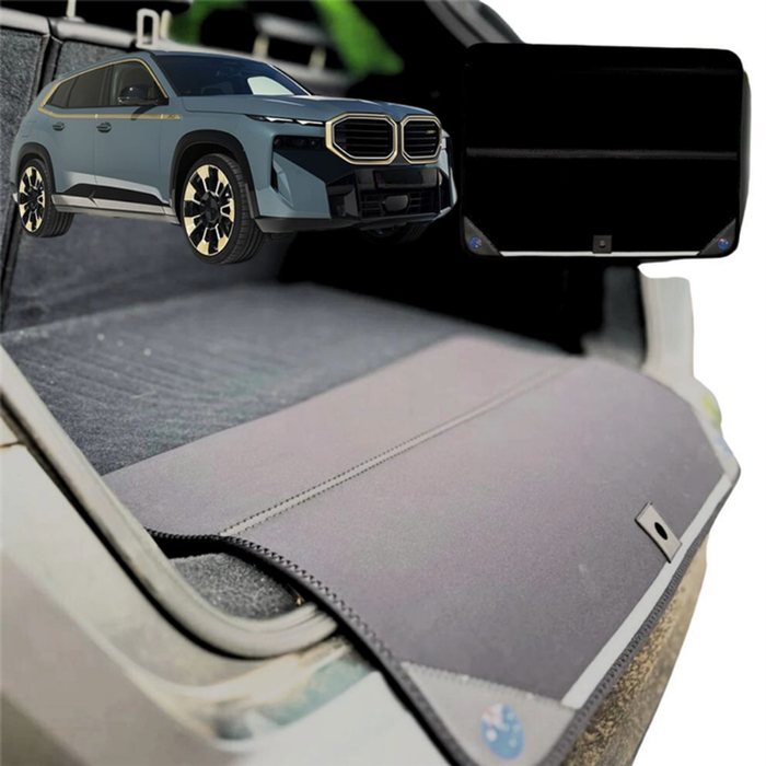 Rear Cargo Boot Bumper Protector for BMW XM 2023 - Current (G09) - XL (98 x 55) - Black