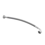 EnduraSeal 450mm Stainless Steel Premium Flexible Braided Hose Bent Elbow Water Connector