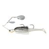 TT Lures 3/4oz Tornado+ Double Colorado Rigged Spinnerbait Lure - WHITE NIGHT