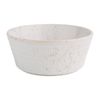 Olympia Cavolo Flat Round Bowls White Speckle 143mm (6 Pack) Porcelain Tableware Restaurant Crockery