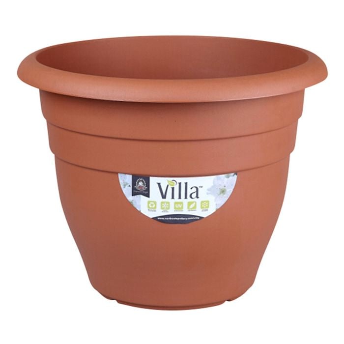 Northcote Pottery 400mm Terracotta Villa Plastic Pot