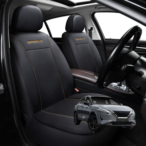 Car Seat Cover for Nissan QASHQAI 2022 - Current (J12) - Black-Front Only