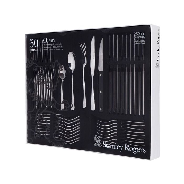 Stanley Rogers 50 Piece Albany Cutlery Gift Boxed Set