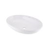 Cassien 660mm White Gloss Aquamonde Ovale Above Counter Basin