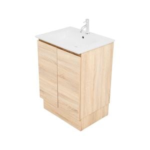 CIBO 600mm Coast Veneer Tonic Full Height Vanity