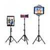 P&P Black Portable Adjustable Tripod Stand with 360° Swivel for Phones and Tablets