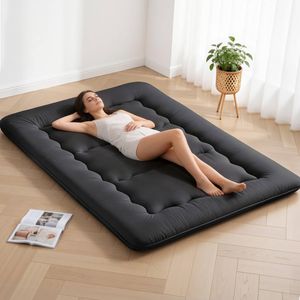 Giselle 10cm Japanese Floor Mattress Foldable Futon Washable Cover