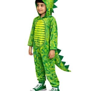Roar-some Green Dinosaur Child Costume - 3-4, Male