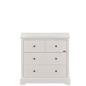 Joy Baby Comet 4 Drawer Chest Of Drawer Change Table - White