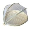 NF Living Mesh & Bamboo Cover 35x18cm Food Wood Tabletop Supplies Collapsible