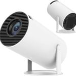 Portable Android Wifi Smart Portable Projector | Home Theater Video Mini Projector Home Cinema & Outdoor