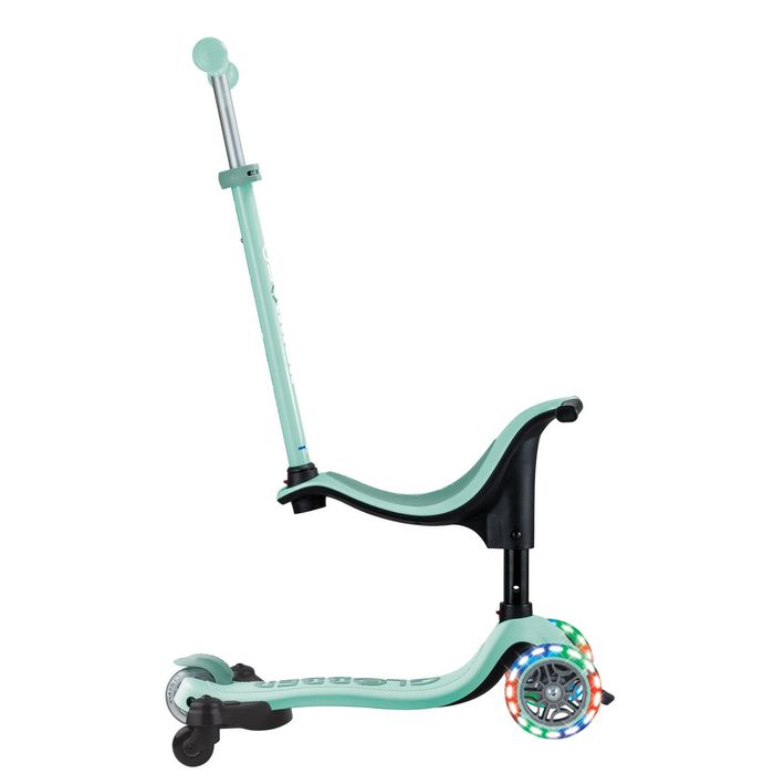 Globber Go Up Sporty Lights 360 - Mint/ Pistachio