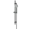 Greens Gun Metal Penny Rail Shower With RainBoost® Technology