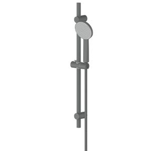 Greens Gun Metal Penny Rail Shower With RainBoost® Technology
