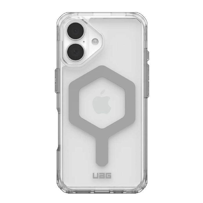 Uag Plyo Magsafe Case For Iphone 16 - Ice/silver