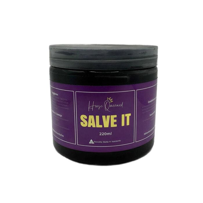 Horse Queened Salve It – Thick Post-Work Black Balm for Legs, Muscles & Joints 500ml