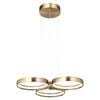 Cougar Lighting Olympus LED Pendant Light Gold 3lt