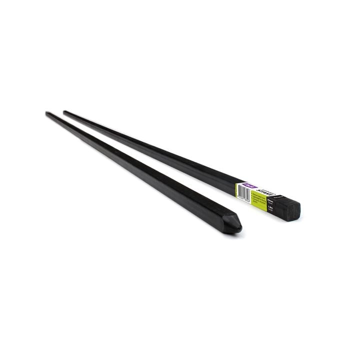 Jack 1800 x 20mm Black Garden Stake