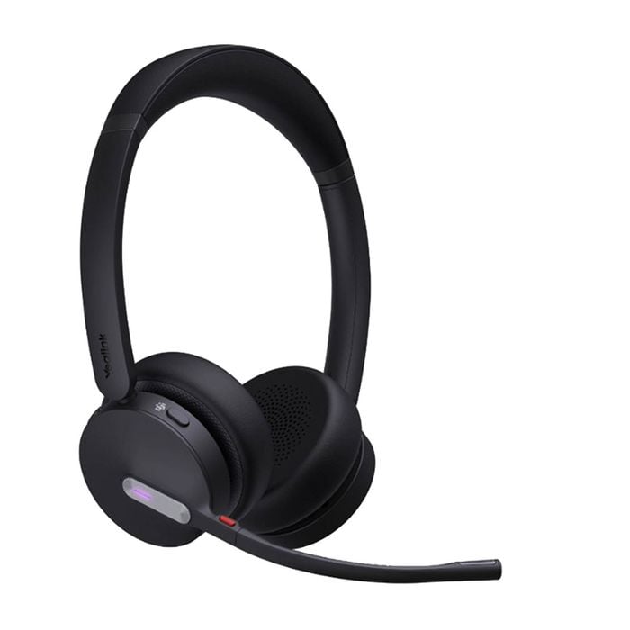 Yealink Wh64 Dual Teams Dect Wireless Headset, Dect & Bluetooth Wireless, Busylight, 3-mic Noise Cancellation