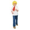 Scooby Doo Fred Jones Childrens/Boys Fancy Dress Up Party Costume Set Size S