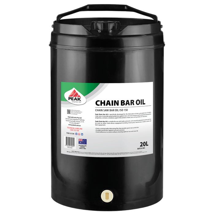 Peak 20L Chain Bar Oil ISO 150
