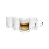 Rink Drink Double-Walled Glass Mugs Set - 360ml - Pack of 4