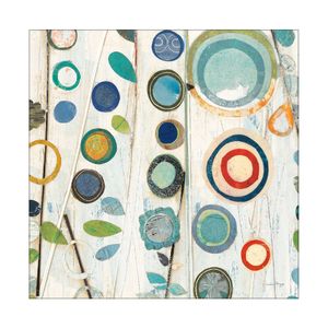 Artey | Ocean Garden I Square II - Stretched Canvas - Stretched Canvas - 100 x 100cm