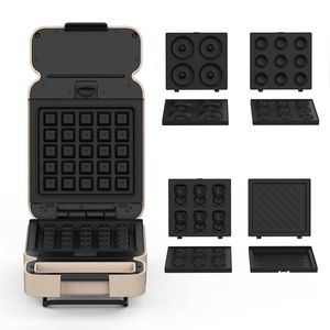 YOPOWER Detachable Waffle Maker Machine